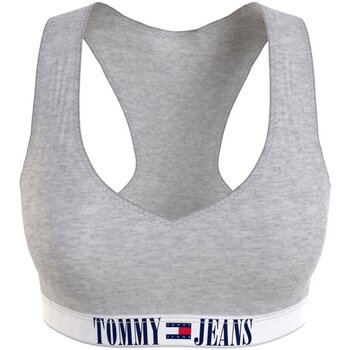Υφασμάτινα Γυναίκα Αθλητικά μπουστάκια  Tommy Jeans UW0UW04261 Grey