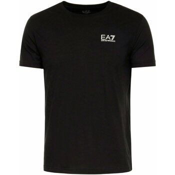 Υφασμάτινα Άνδρας T-shirt με κοντά μανίκια Emporio Armani EA7 8NPT51 PJM9Z Black
