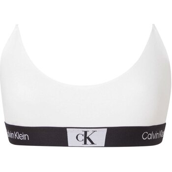 Υφασμάτινα Γυναίκα Αθλητικά μπουστάκια  Calvin Klein Jeans 000QF7216E Άσπρο