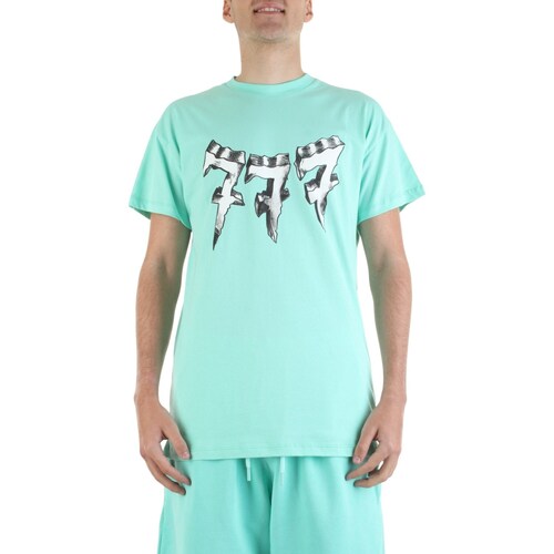 Υφασμάτινα Άνδρας T-shirt με κοντά μανίκια Triplosette 777 TRSM465 Green