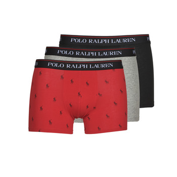 Εσώρουχα Άνδρας Boxer Polo Ralph Lauren CLSSIC TRUNK 3 PACK Grey / Red / Black