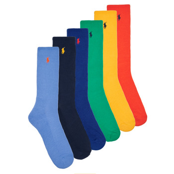Αξεσουάρ Αθλητικές κάλτσες  Polo Ralph Lauren 6 PACK Multicolour