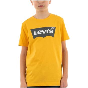 Υφασμάτινα Αγόρι T-shirt με κοντά μανίκια Levi's  Yellow