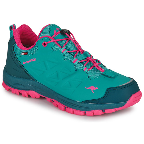 Παπούτσια Γυναίκα Πεζοπορίας Kangaroos K-XT Para Low RTX Turquoise / Ροζ