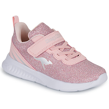 Παπούτσια Κορίτσι Χαμηλά Sneakers Kangaroos KL-Glow EV Ροζ / Silver