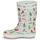 Παπούτσια Παιδί Μπότες βροχής Aigle LOLLY POP FUR PRINT Άσπρο / Multicolour