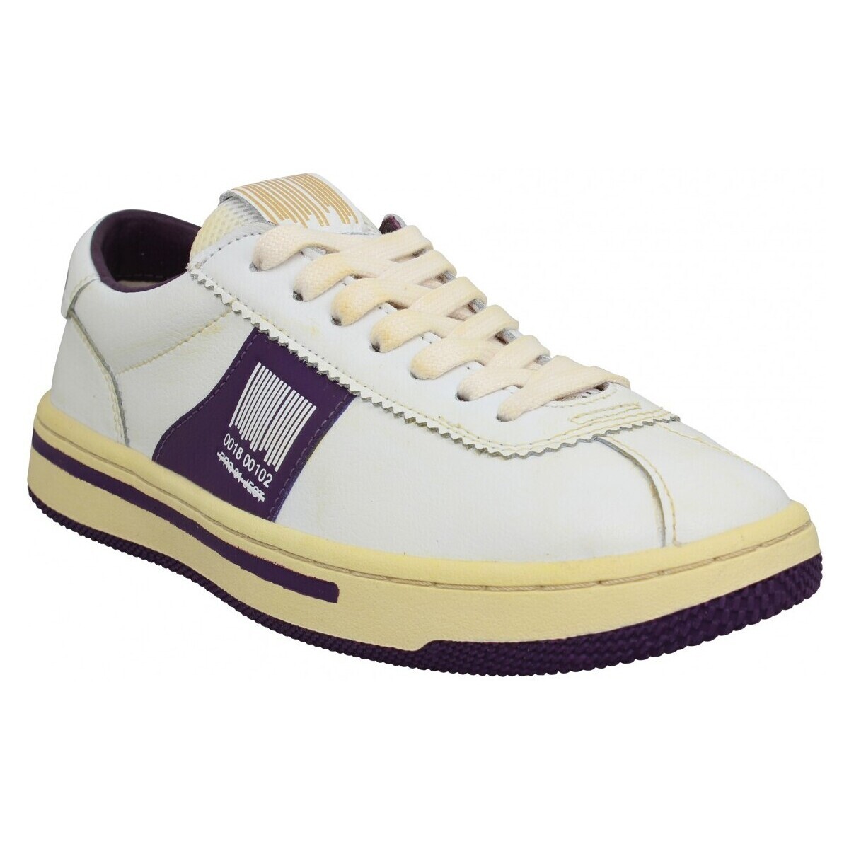 Pro 01 Ject  Sneakers Pro 01 Ject P5lw Cuir Femme Blanc Violet