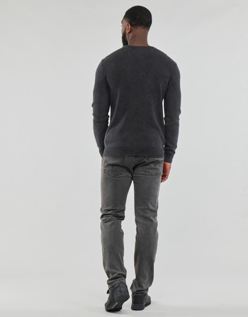 Guess YANN LS CN WASHED STITCHED SWTR Black / Grey