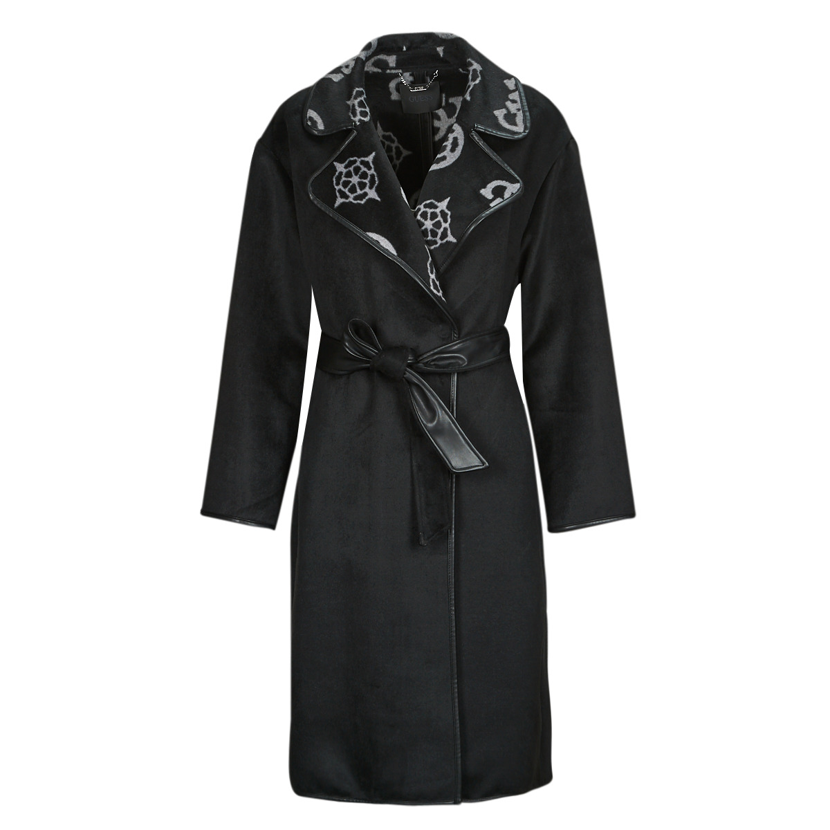 Guess  Παλτό Guess LUDOVICA LOGO WRAP COAT