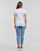 Υφασμάτινα Γυναίκα T-shirt με κοντά μανίκια Guess SS VN 4G ALLOVER TEE Άσπρο