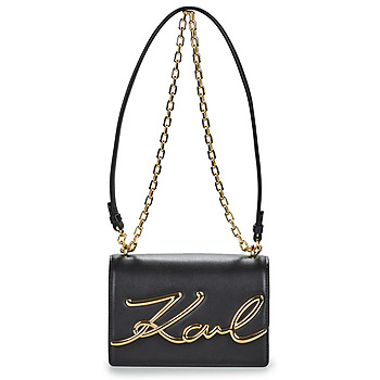 Τσάντες Γυναίκα Τσάντες ώμου Karl Lagerfeld K/SIGNATURE SM SHOULDERBAG Black / Gold