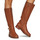 Παπούτσια Γυναίκα Μπότες για την πόλη Lauren Ralph Lauren HALLEE-BOOTS-TALL BOOT Cognac