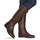 Παπούτσια Γυναίκα Μπότες για την πόλη Lauren Ralph Lauren JUSTINE-BOOTS-TALL BOOT Cognac