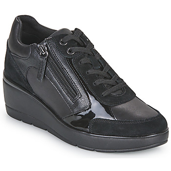 Παπούτσια Γυναίκα Χαμηλά Sneakers Geox D ILDE Black