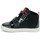 Παπούτσια Κορίτσι Ψηλά Sneakers Geox B KILWI GIRL D Black / Red