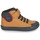 Παπούτσια Αγόρι Ψηλά Sneakers Geox J GISLI BOY F Brown / Black