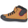 Παπούτσια Αγόρι Ψηλά Sneakers Geox J GISLI BOY F Brown / Black