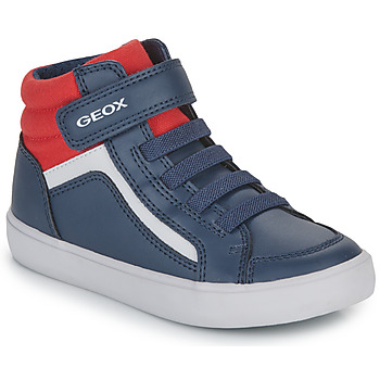 Παπούτσια Αγόρι Ψηλά Sneakers Geox J GISLI BOY C Marine / Red