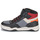 Παπούτσια Αγόρι Ψηλά Sneakers Geox J PERTH BOY F Black / Grey / Orange