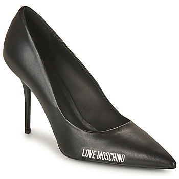 Παπούτσια Γυναίκα Γόβες Love Moschino RUBBER LOGO Black
