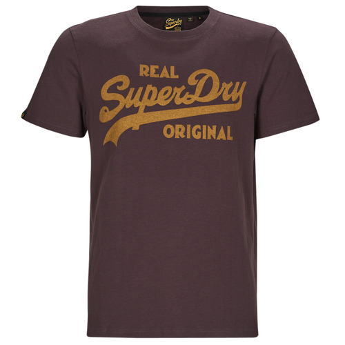 Υφασμάτινα Άνδρας T-shirt με κοντά μανίκια Superdry VL PREMIUM GOODS GRAPHIC TEE Bordeaux