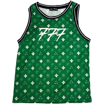 Υφασμάτινα Άνδρας T-shirt με κοντά μανίκια Triplosette 777 TRSM536 Green