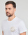 Υφασμάτινα Άνδρας T-shirt με κοντά μανίκια Versace Jeans Couture GAHT06 Άσπρο / Gold