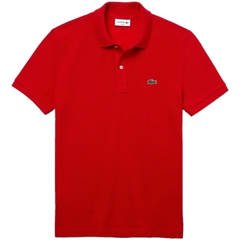 Υφασμάτινα Άνδρας T-shirts & Μπλούζες Lacoste Slim Fit Polo - Rouge Red