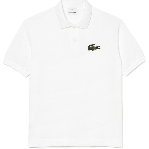 Υφασμάτινα Άνδρας T-shirts & Μπλούζες Lacoste Unisex Loose Fit Polo - Blanc Άσπρο