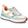 Παπούτσια Γυναίκα Χαμηλά Sneakers Levi's OATS REFRESH S Άσπρο / Green / Orange