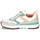 Παπούτσια Γυναίκα Χαμηλά Sneakers Levi's OATS REFRESH S Άσπρο / Green / Orange