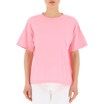 Υφασμάτινα Γυναίκα T-shirt με κοντά μανίκια Vicolo UE0044 Ροζ