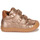 Παπούτσια Κορίτσι Ψηλά Sneakers Bisgaard THOR V Ροζ / Gold