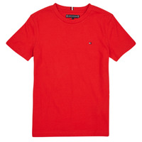 Υφασμάτινα Αγόρι T-shirt με κοντά μανίκια Tommy Hilfiger ESSENTIAL COTTON TEE S/S Red