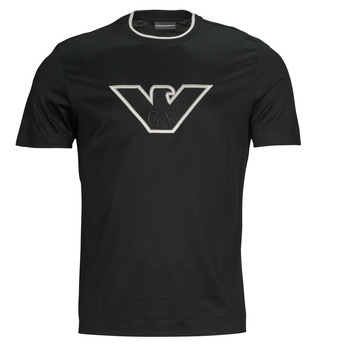 Υφασμάτινα Άνδρας T-shirt με κοντά μανίκια Emporio Armani 6R1T72 Black