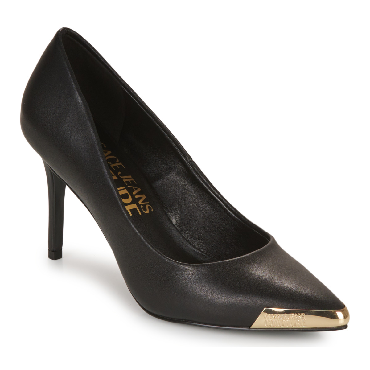 Παπούτσια Γυναίκα Γόβες Versace Jeans Couture 75VA3S50 Black / Gold