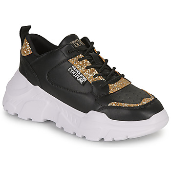 Παπούτσια Γυναίκα Χαμηλά Sneakers Versace Jeans Couture 75VA3SC2 Black / Gold