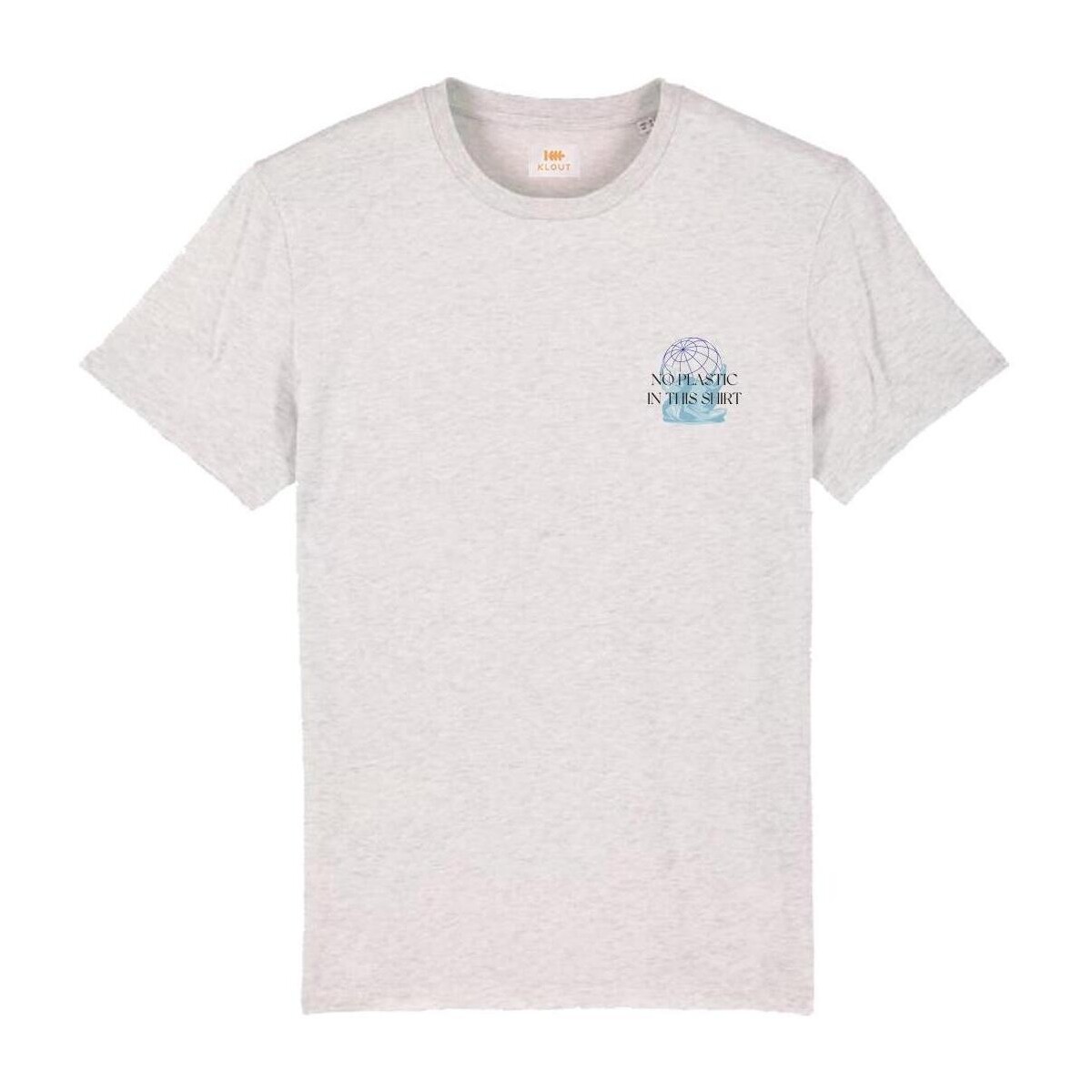 Υφασμάτινα T-shirt με κοντά μανίκια Klout  Grey