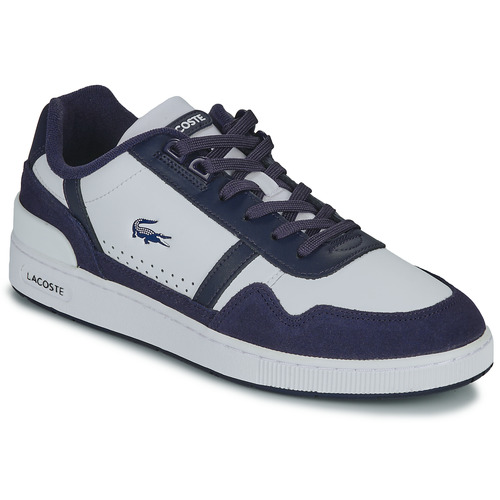 Παπούτσια Άνδρας Χαμηλά Sneakers Lacoste T-CLIP Άσπρο / Marine