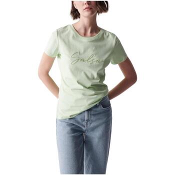 Υφασμάτινα Άνδρας T-shirt με κοντά μανίκια Salsa  Green