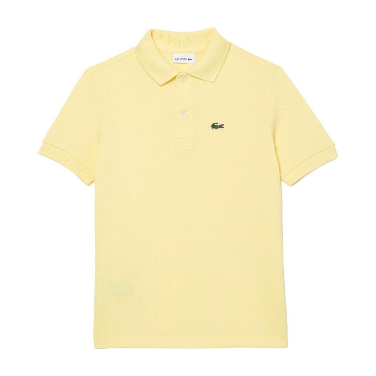 Υφασμάτινα Αγόρι T-shirt με κοντά μανίκια Lacoste  Yellow
