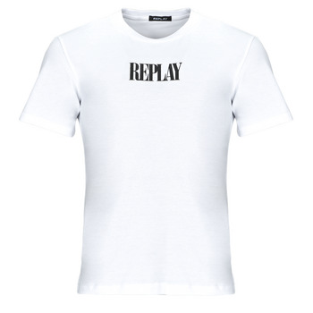 Υφασμάτινα Άνδρας T-shirt με κοντά μανίκια Replay M6657 Άσπρο