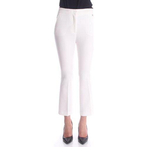 Υφασμάτινα Γυναίκα παντελόνι παραλλαγής Liu Jo CA3234 T2200 Άσπρο
