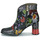 Παπούτσια Γυναίκα Μποτίνια Laura Vita GUCSTOO Black / Multicolour