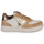 Παπούτσια Γυναίκα Χαμηλά Sneakers Victoria 1258222CUERO Άσπρο / Brown / Gold