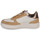 Παπούτσια Γυναίκα Χαμηλά Sneakers Victoria 1258222CUERO Άσπρο / Brown / Gold