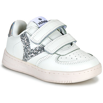 Παπούτσια Κορίτσι Χαμηλά Sneakers Victoria  Άσπρο / Silver