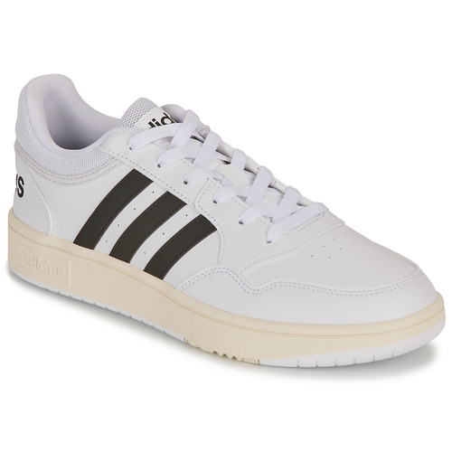 Παπούτσια Χαμηλά Sneakers Adidas Sportswear HOOPS 3.0 Άσπρο / Black