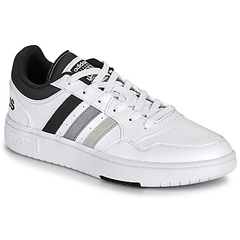Παπούτσια Άνδρας Χαμηλά Sneakers Adidas Sportswear HOOPS 3.0 Άσπρο / Grey / Black