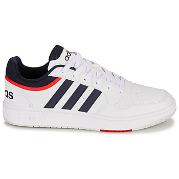Adidas Sportswear HOOPS 3.0 Άσπρο / Marine / Red